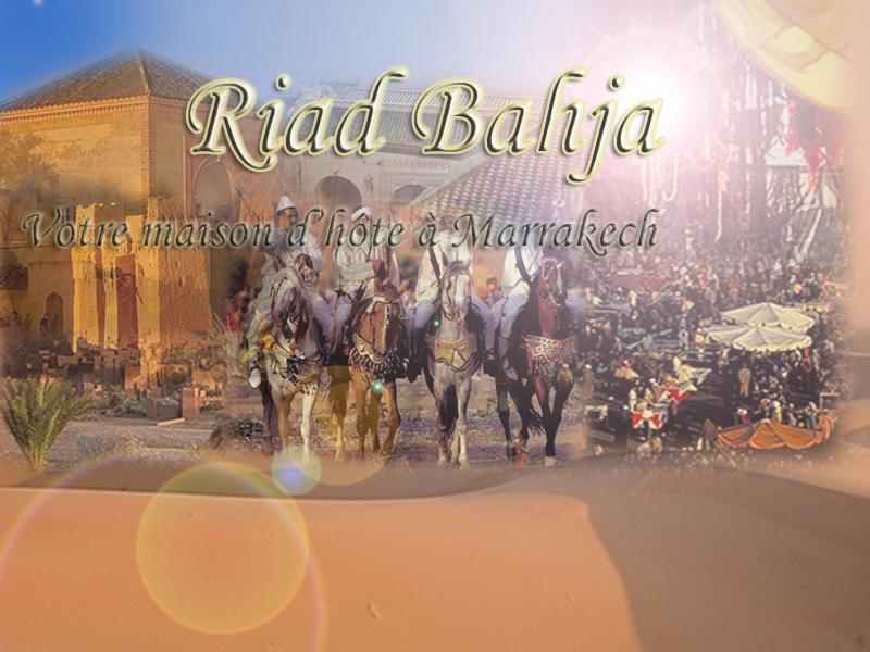 Riad Bahja Marrakesch Exterior foto